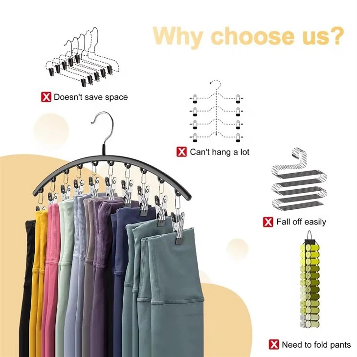 Pants Space Saving Hangers high quality
